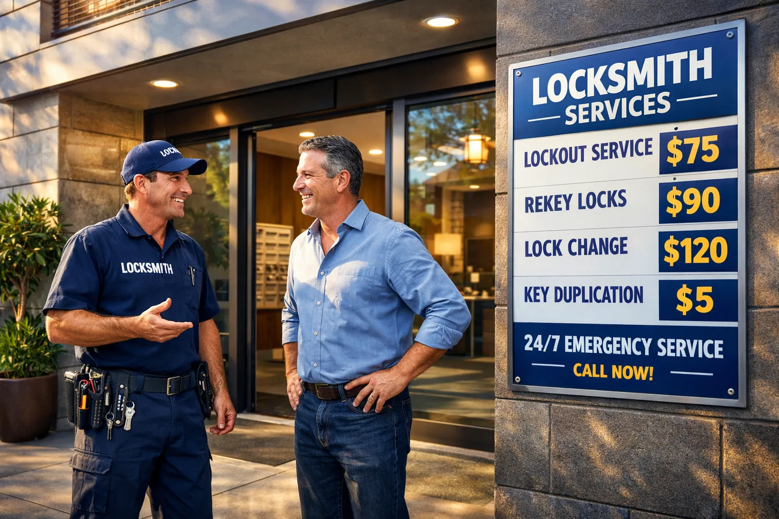 Schlüsselmomente: Wie klare Preise beim Aufsperrdienst Ärger sparen